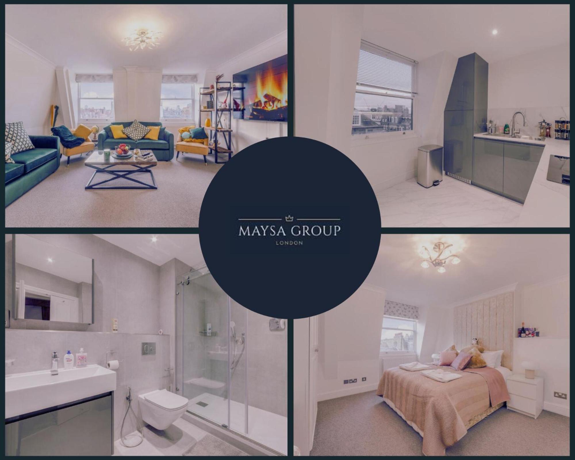 City Chic 3 Bedroom 2 Bathroom Luxury Living 7Hs London Exterior photo